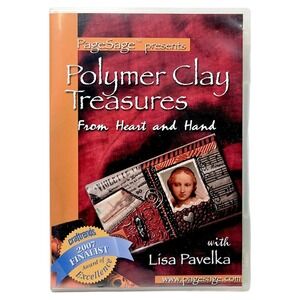 Polymer Clay Treasures From Heart & Hand Lisa Pavelka Craft Instructional DVD